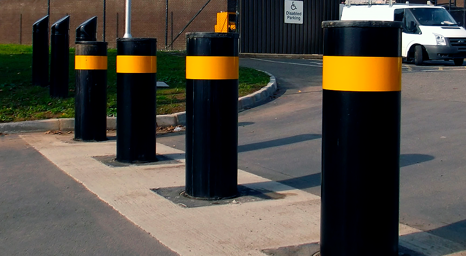 Противотаранный столб - модель 1